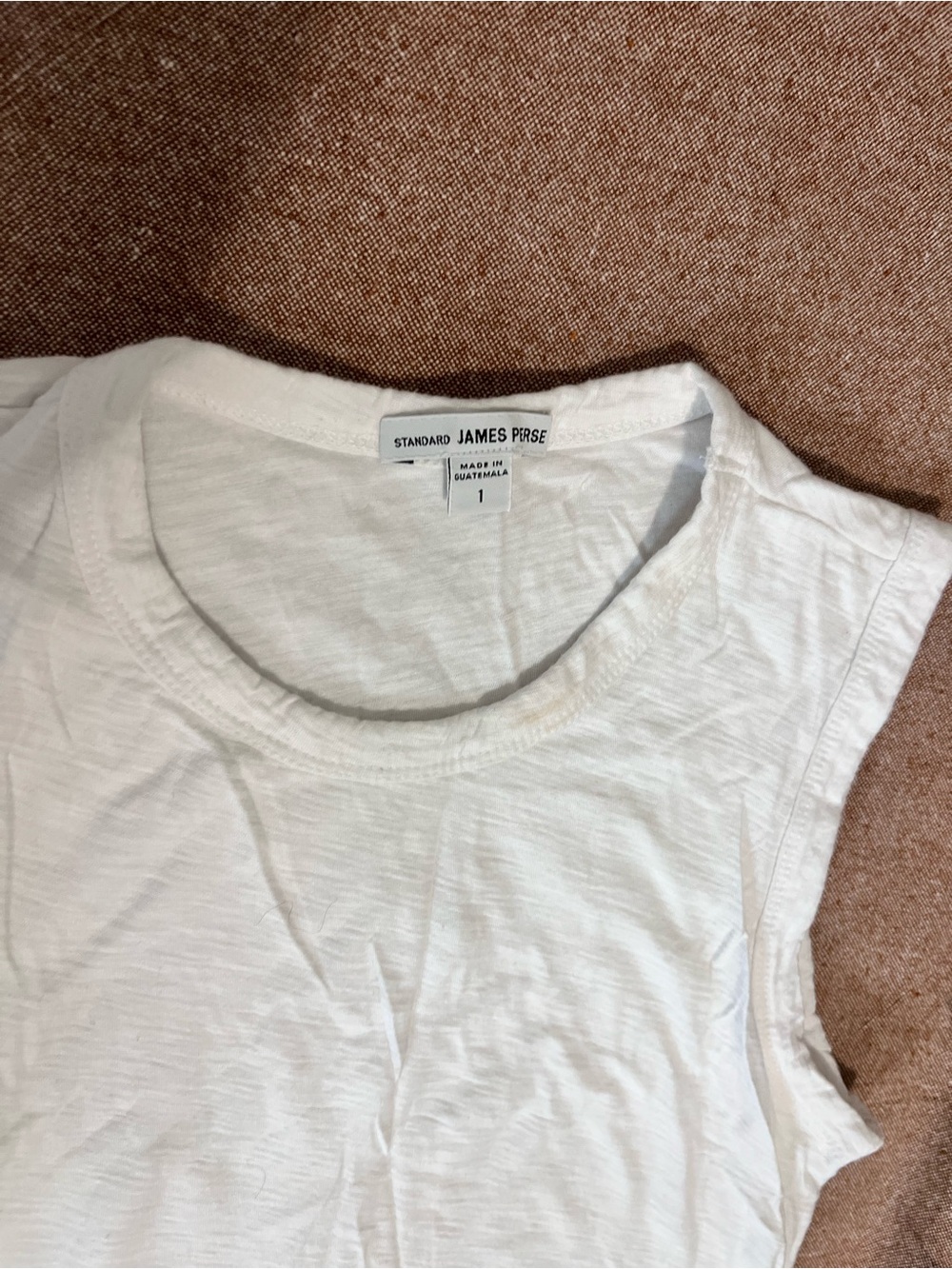 White crew neck T-shirt - Picture 2 of 12